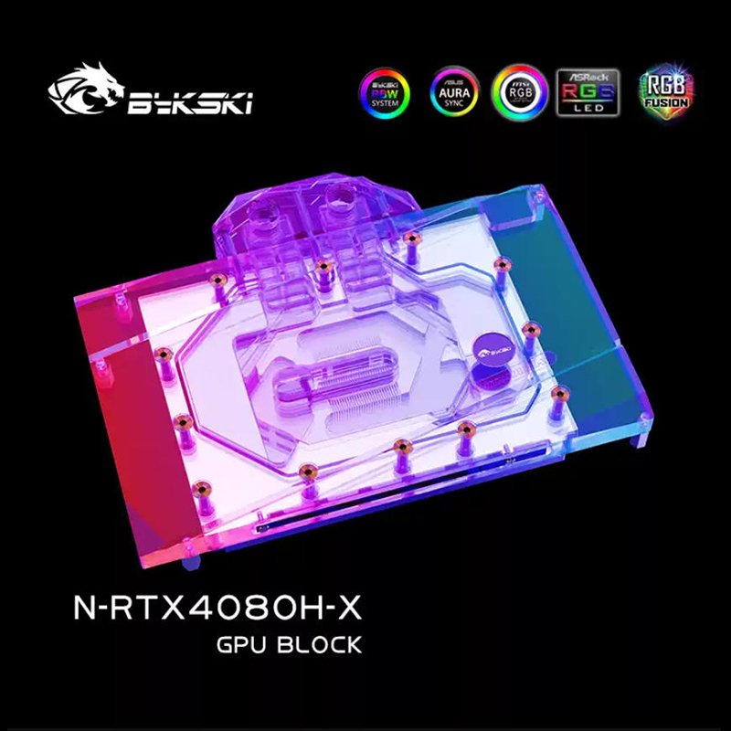 Rtx 4080 Water Cooling Block - Bykski GPU-Wasserblock für NVIDIA GeForce RTX