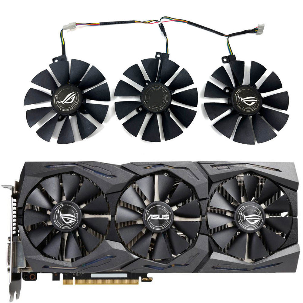 Rtx 3090 24Gb Gddr6X - 1SET 6PIN ROG-STRIX-GTX1070-O8G-GAMING GPU Lüfter, Für