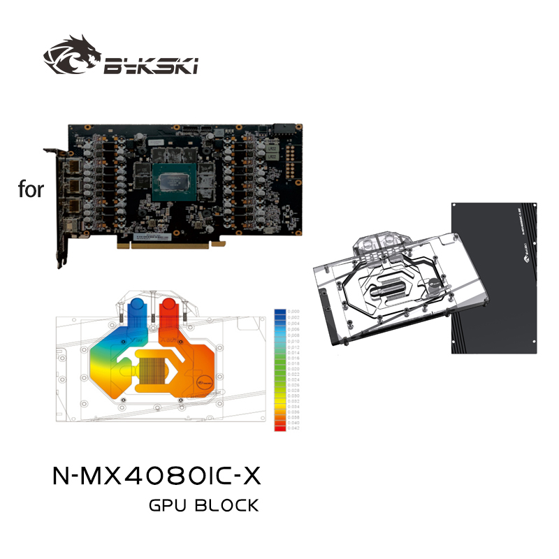 Rtx 4080 Water Cooling Block - Bykski N-MX4080IC-X GPU-Block für MAXSUN RTX