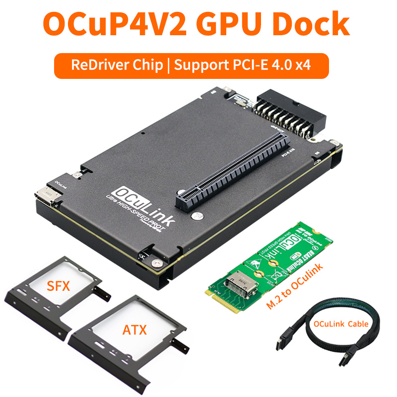 Oculink Gpu Dock Station - OCuP4V2 OCuLink GPU-Dock ReDriver-Chip unterstützt PCI-E