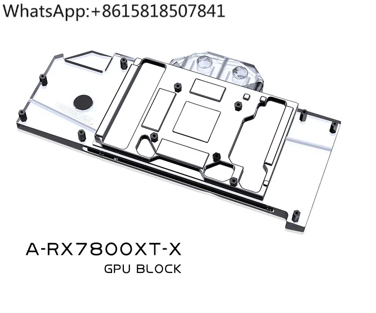 Rx 7800 Xt 16Gb - A-RX7800XT-X Grafikkarten-Wasserkühlkopf, Offizieller AMD Radeon RX