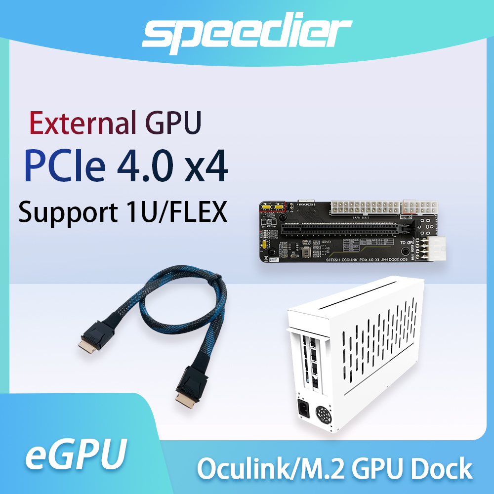 Oculink Gpu Dock Station - Oculink / M.2 Externe GPU-Dockingstation eGPU