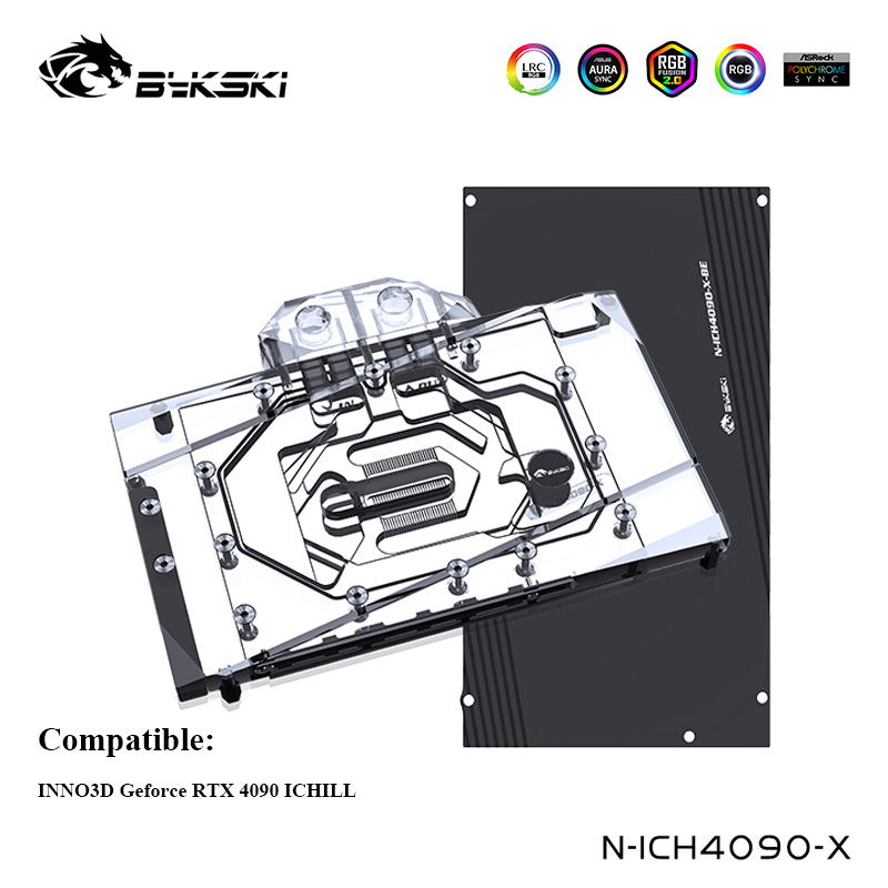 Bykski Wasserkühler für INNO3D – Rtx 4090 Water Block Full Cover Bewertung und Preis