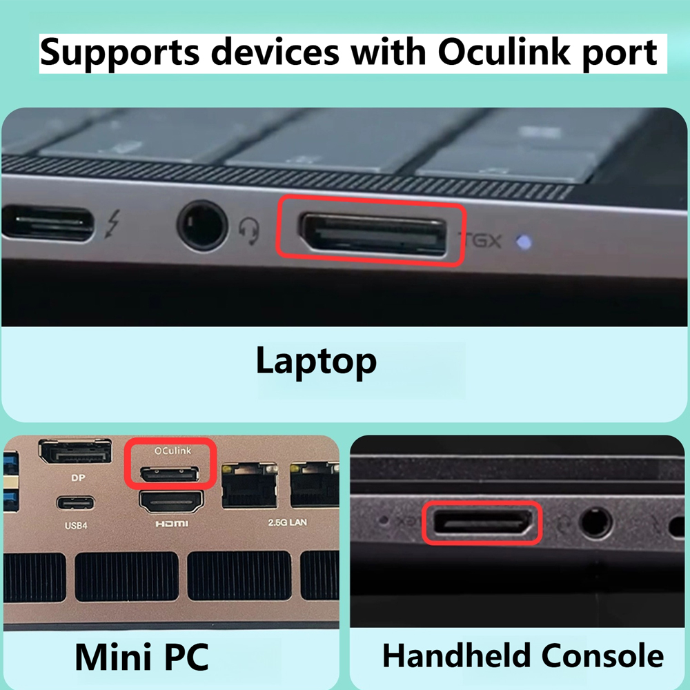 Oculink / M.2 Externe GPU-Dock – Oculink Gpu Dock Station Bewertung und Preis