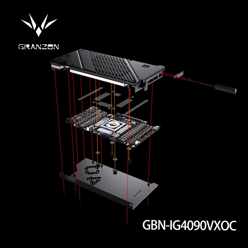 Granzon Wasserkühler für die b – Rtx 4090 Water Block Full Cover Bewertung und Preis